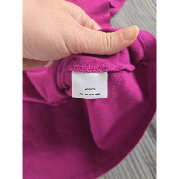 Eileen Fisher Cotton Tshirt Size 1X - Picture 5 of 6